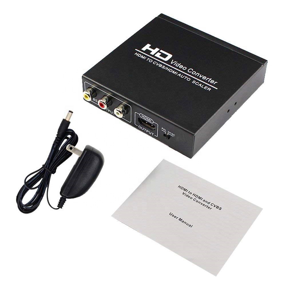 HD IQ3 Video Converter HDMI to HDMI+ RCA Best Works for Foxtel IQ3